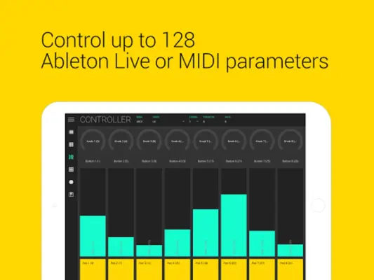 LK - Ableton & Midi Controller android App screenshot 2